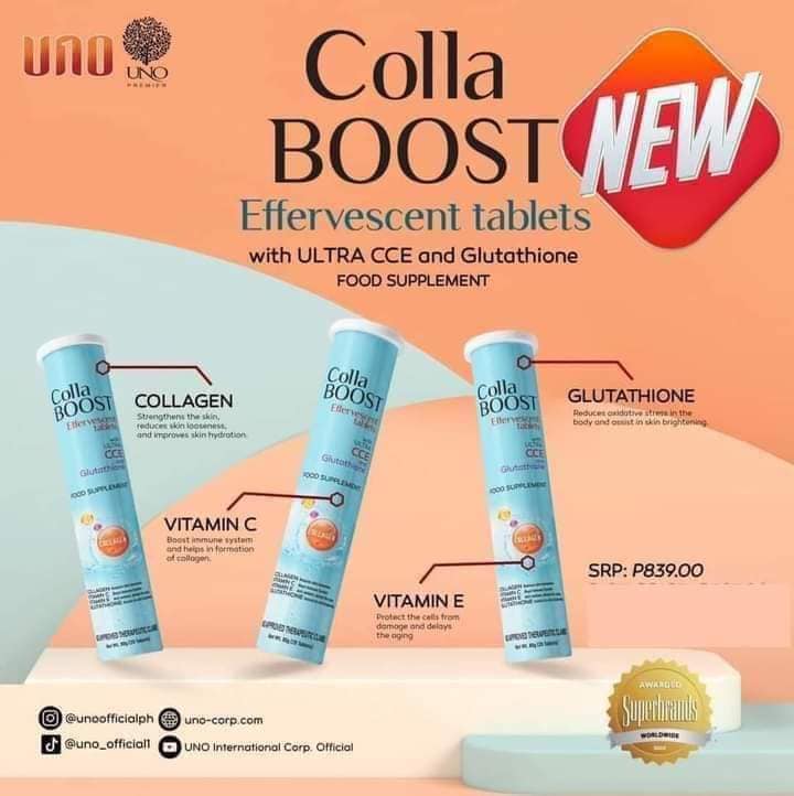 🚩Introducing NEW COLLA BOOST! An... - UNO Products Online | Facebook