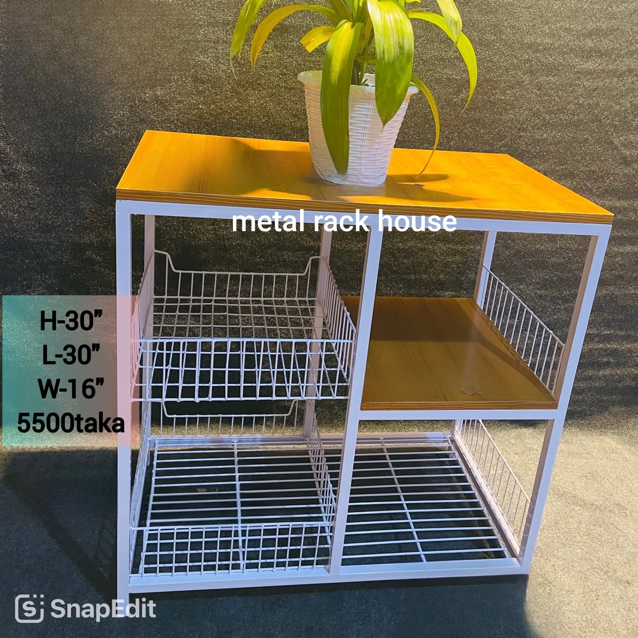 Metal rack house added a new photo. - Metal rack house