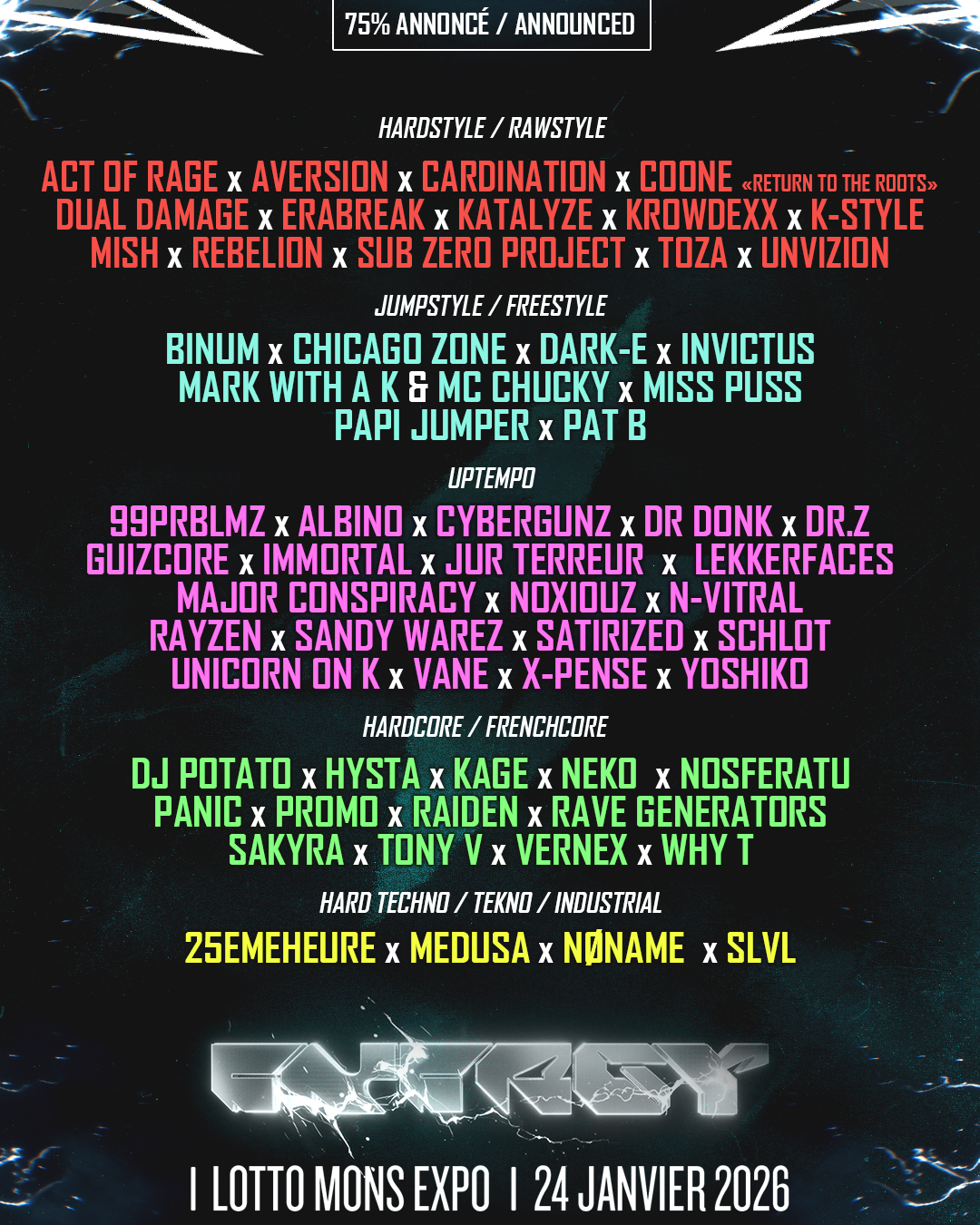 Energy Festival - ⚡ Nous vous dévoilons quelques noms... | Facebook