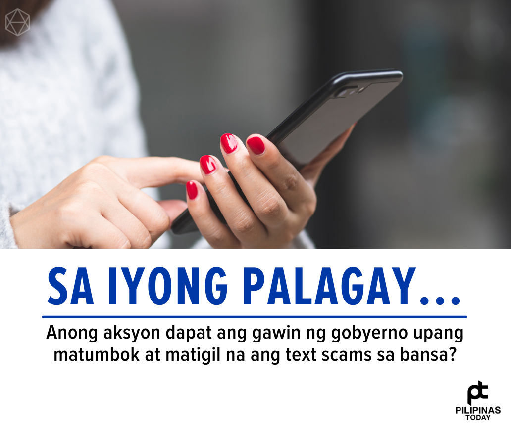 Pilipinas Today - Sa lumalaganap na text scams sa bansa,... | Facebook