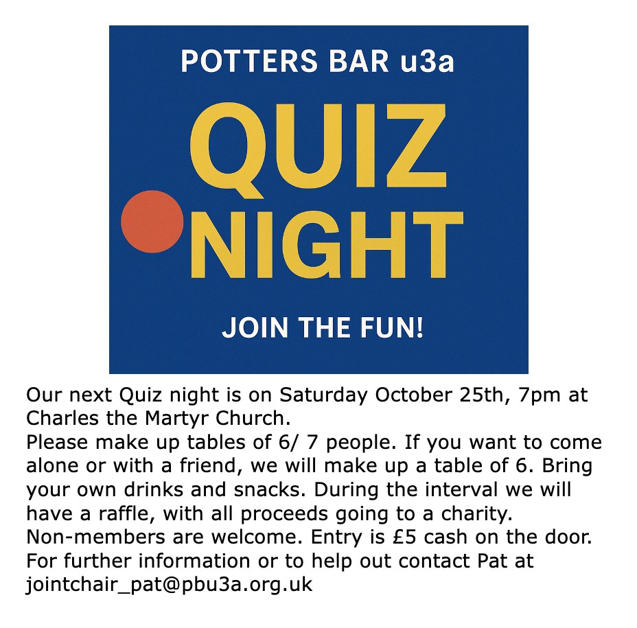 Potters Bar u3a