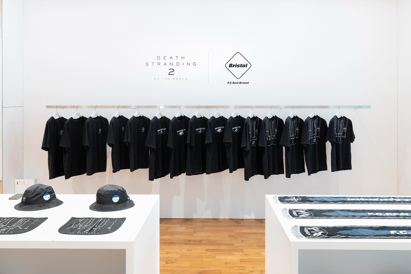 DEATH STRANDING 2: ON THE BEACH × F.C.Real Bristol” at SOPH 