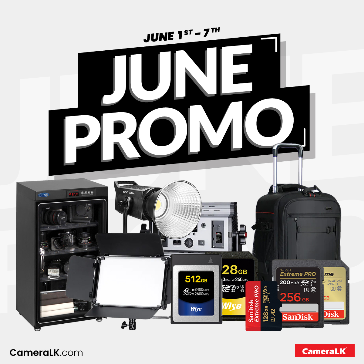 CameraLK - 🎉 CameraLK June Promo – 7 Days Only! 🎉 From June 1st to 7th ...