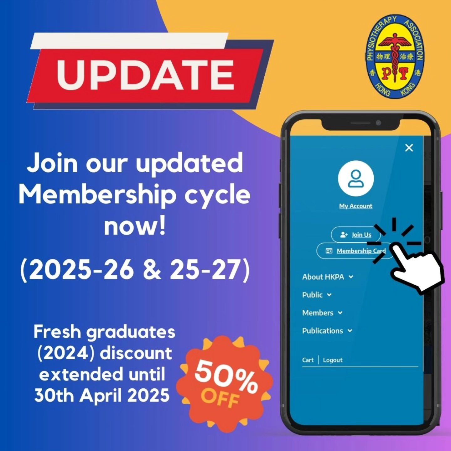 Hong - [📢 HKPA Membership Subscription🤝] We are pleased to announce ...
