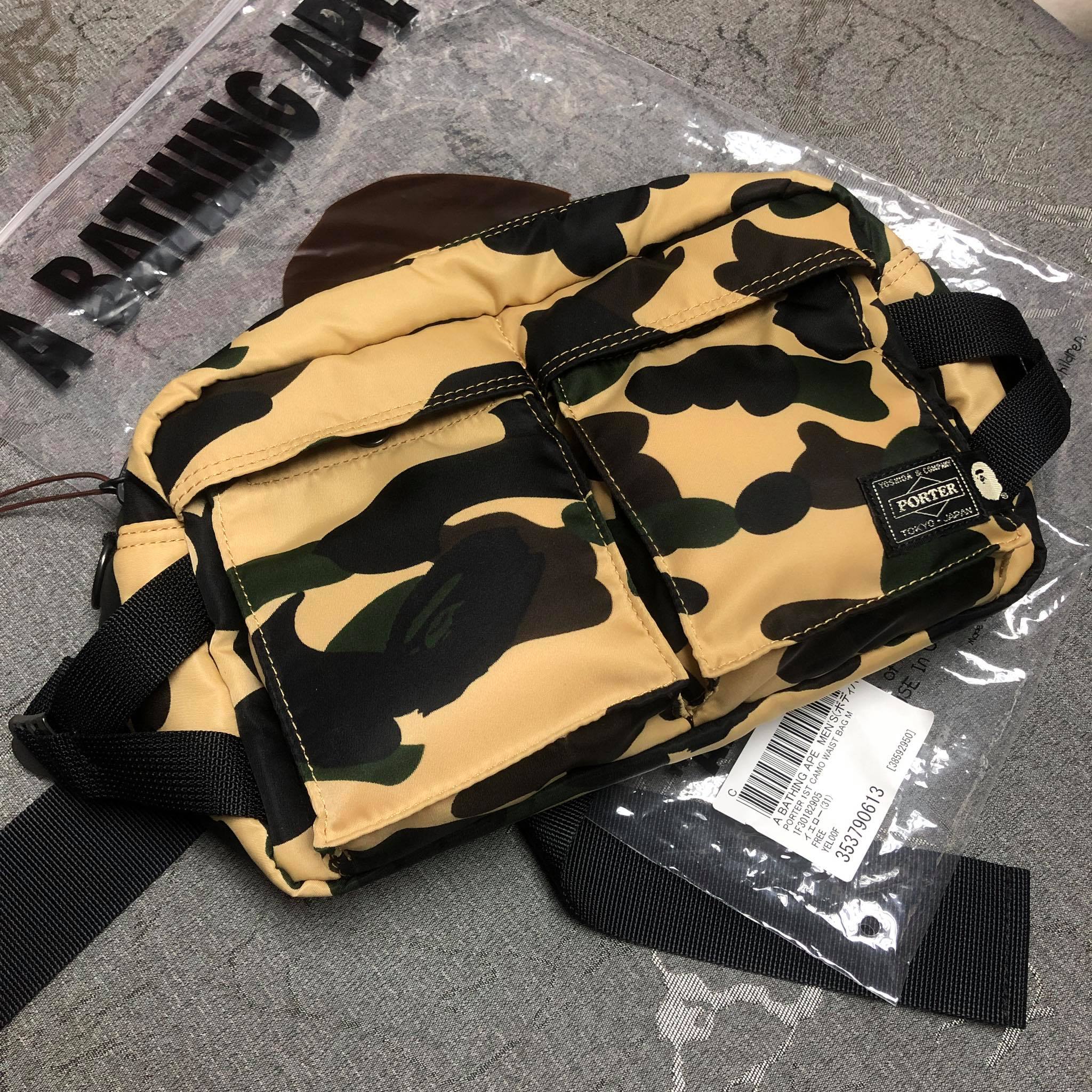 ORDER ARRIVALS‼️ BAPE x PORTER 1st camo Waist Bag 日本製🇯🇵Made