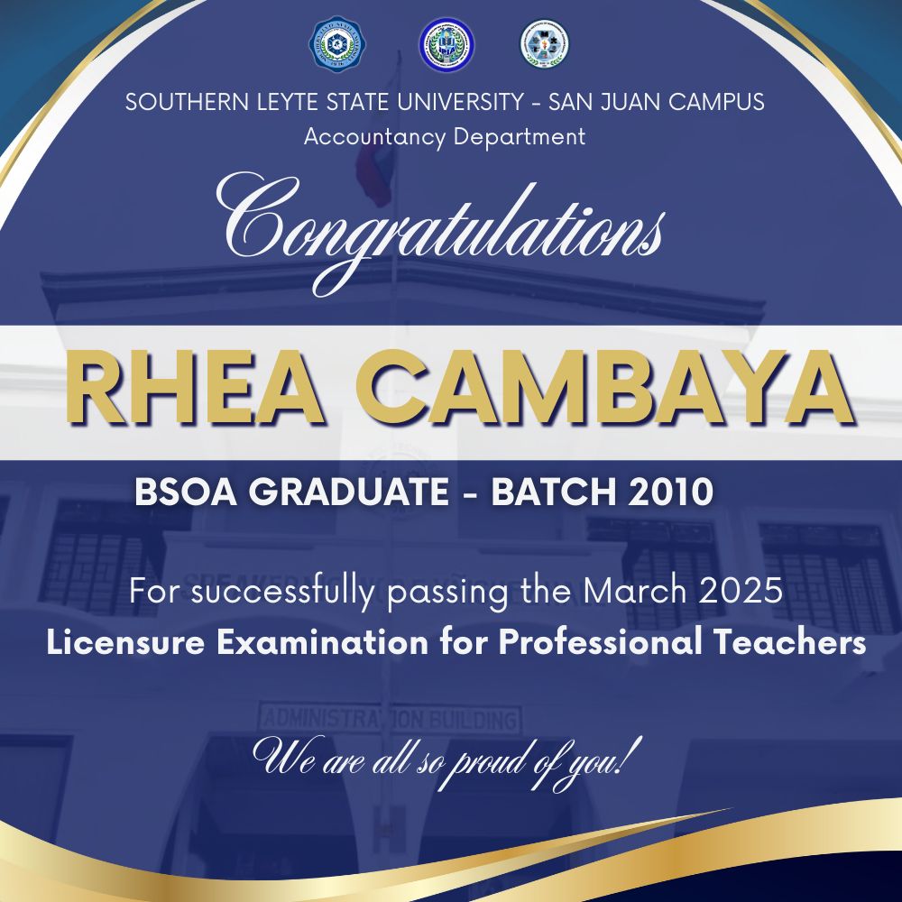 Huge congratulations to Rhea Cambaya, BSOA Class of 2010, for ...