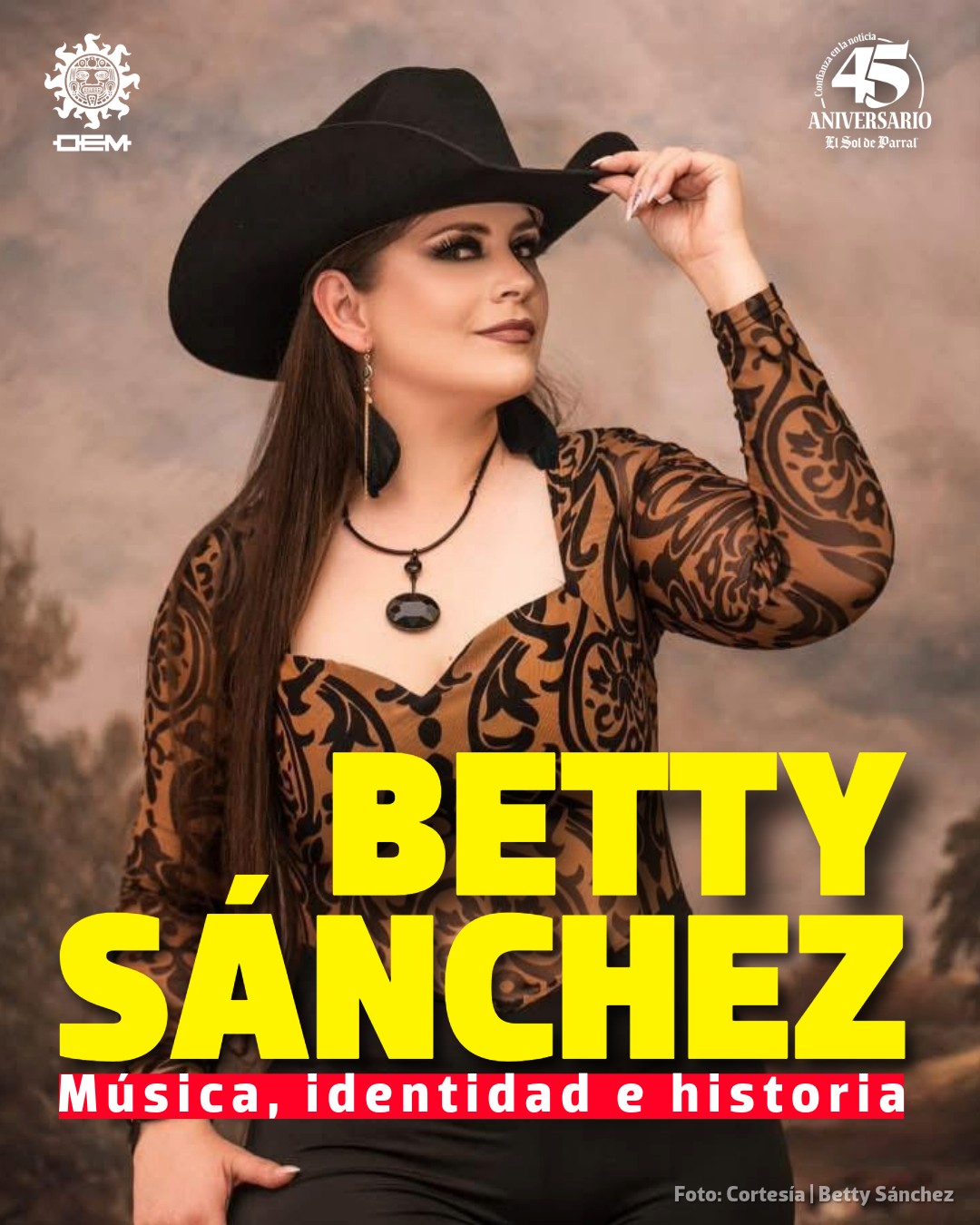 🎤 Betty Sánchez representa la fuerza de una artista que ha sabido