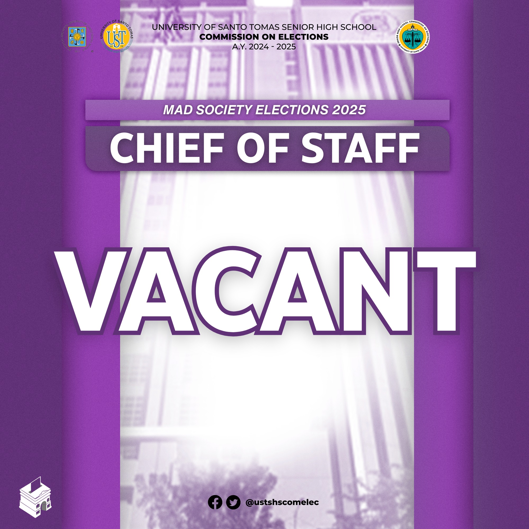 UST SHS Commission on... - UST SHS Commission on Elections