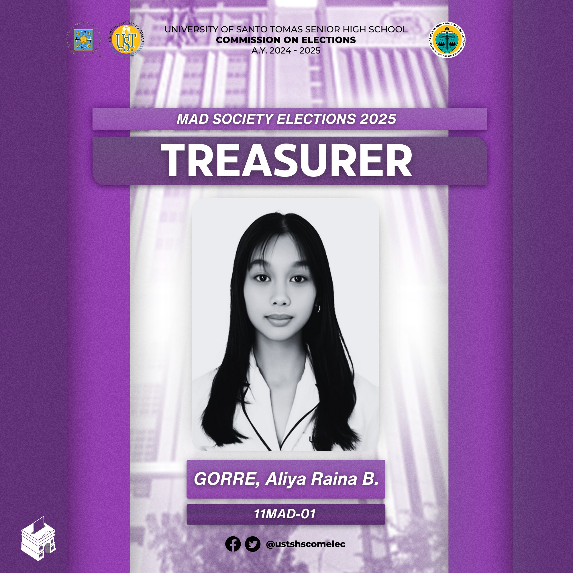 UST SHS Commission on... - UST SHS Commission on Elections