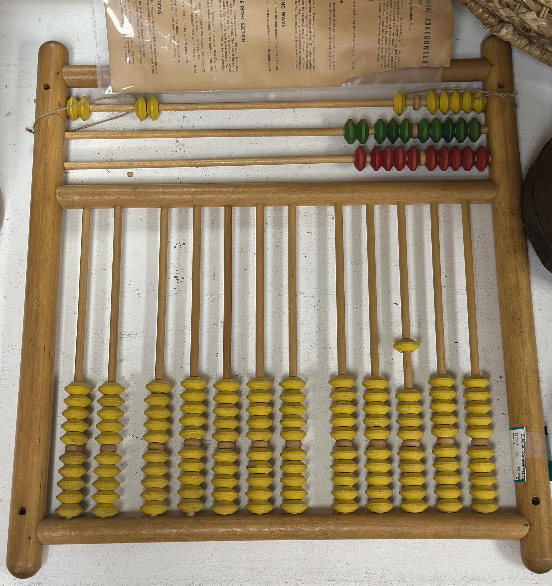 The abacus is a hand-operated... - Classic Consignments | Facebook