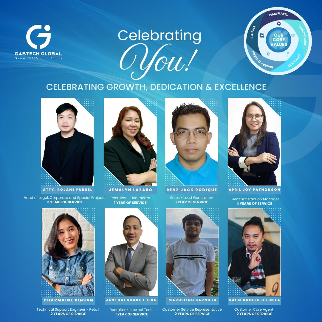 Gabtech Global - Celebrating Growth, Dedication