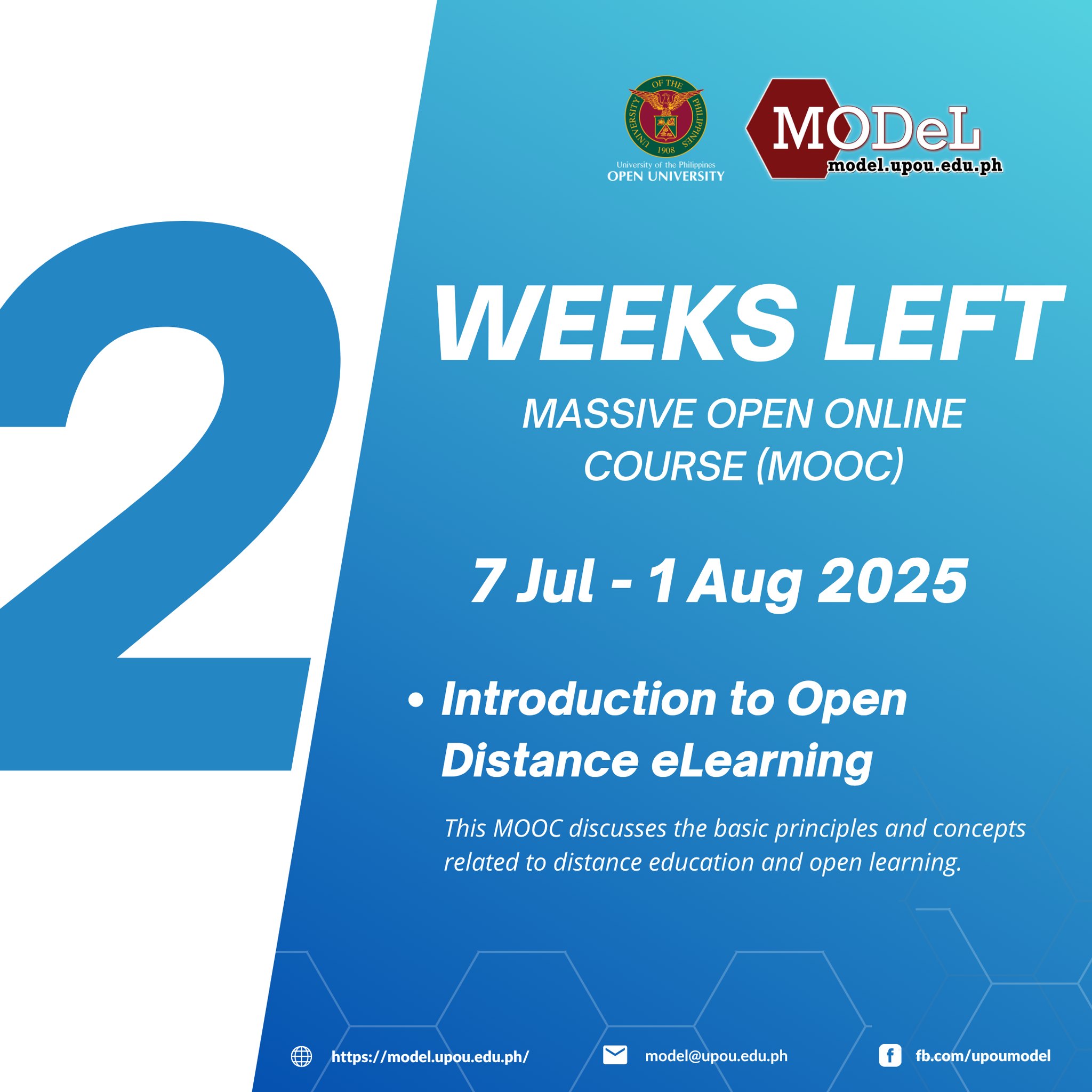 UPOU Massive Open Distance e-Learning | Los Baños