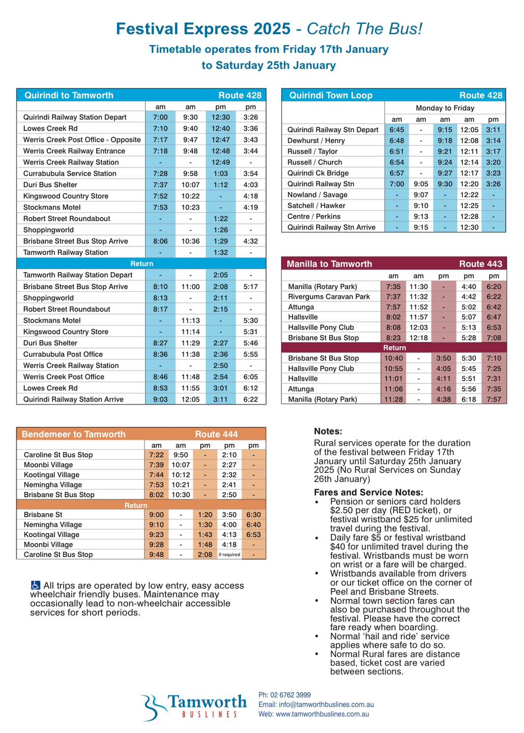 Tamworth Buslines | Tamworth NSW