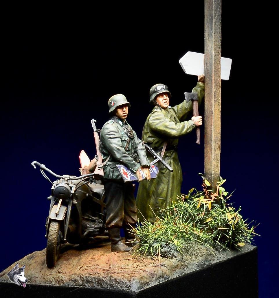 Building a 1/35 scale World War II vignette with MiniArt's