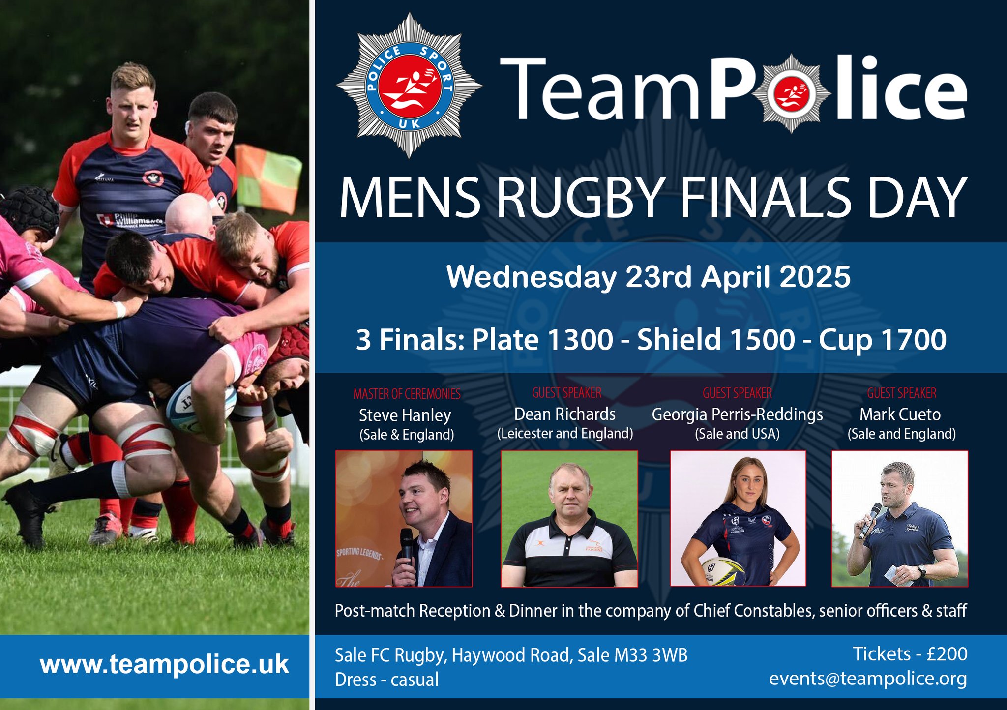 TeamPolice - 🎉 Countdown to Men’s Rugby Finals Day 2025! 🏉...