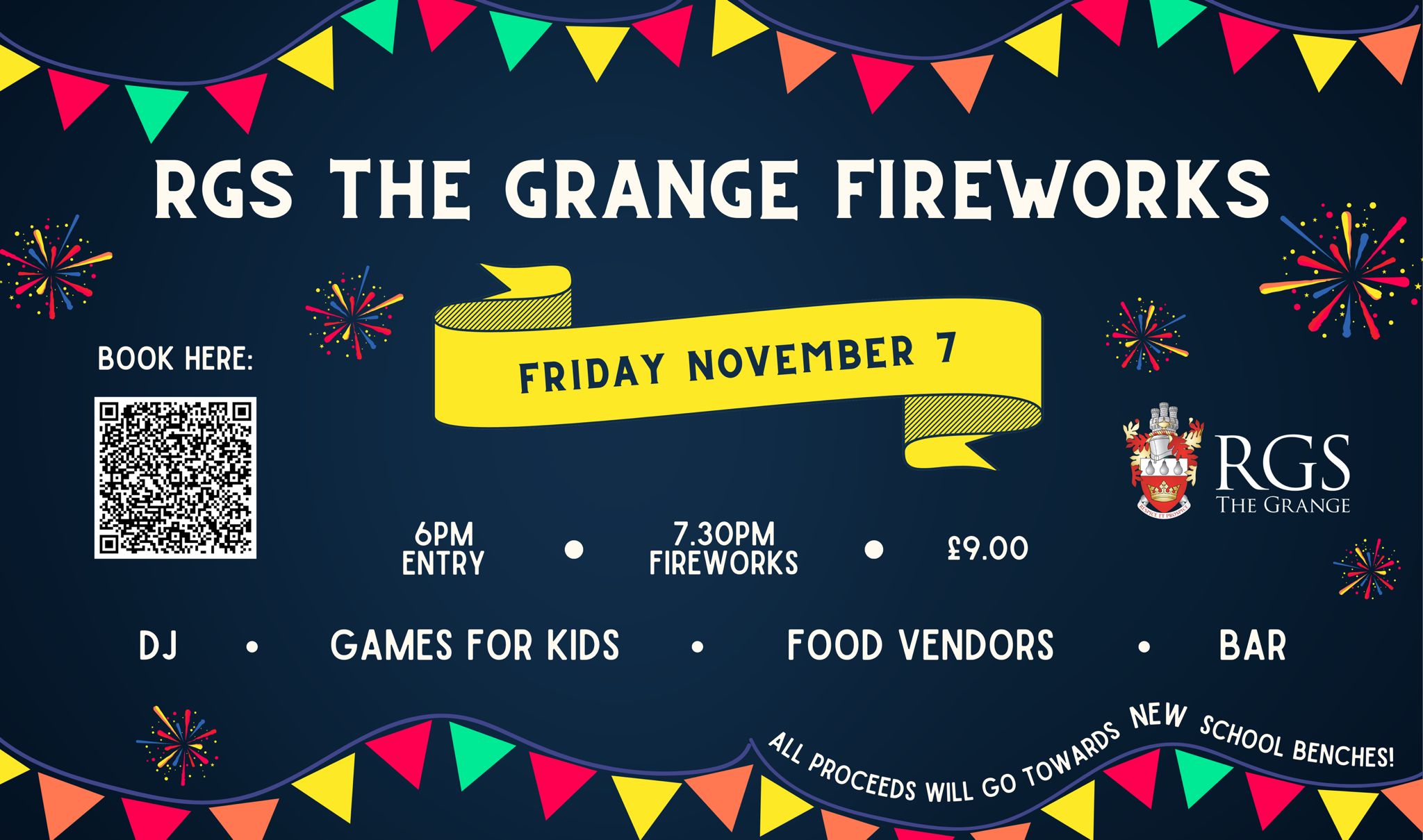 RGS - 🎆 RGS The Grange Fireworks Night is back! 🎇 Join us for an ...