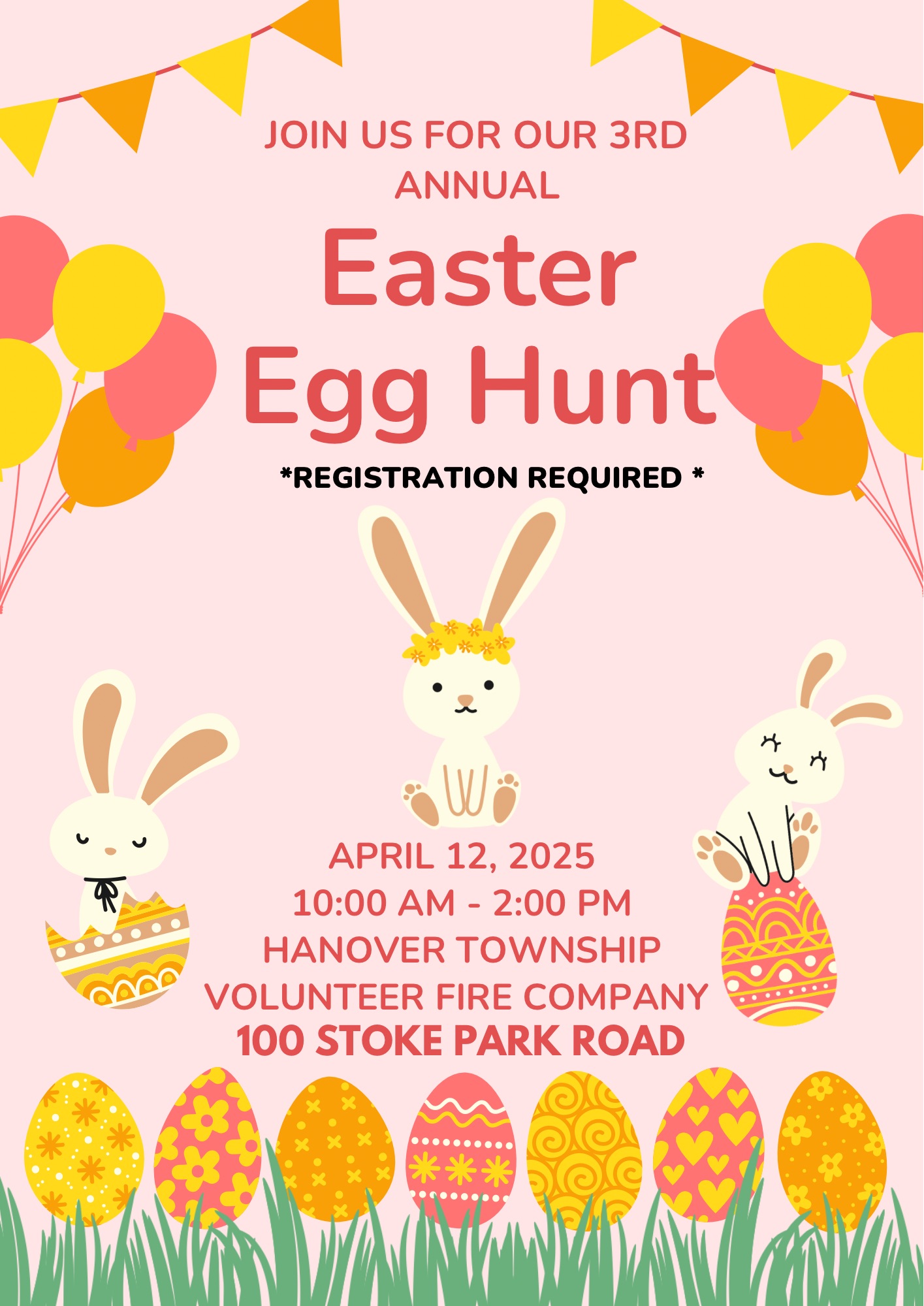 3rd Annual Easter Egg Hunt