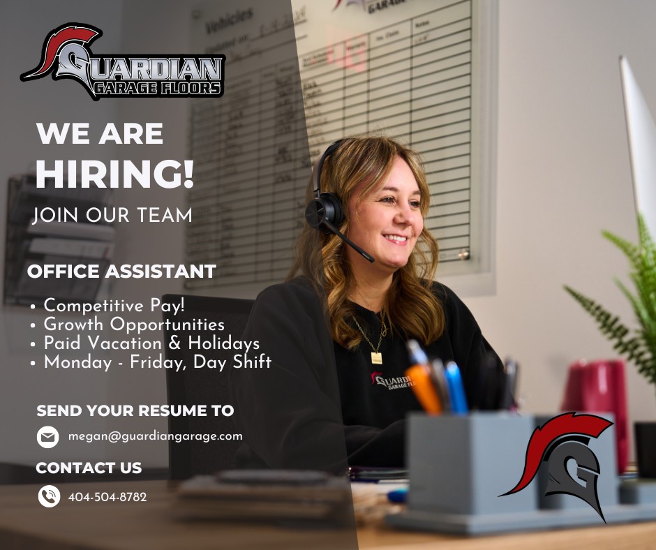 Guardian - 🚨 We’re Hiring! 🚨 Guardian Garage Floors is growing FAST and ...