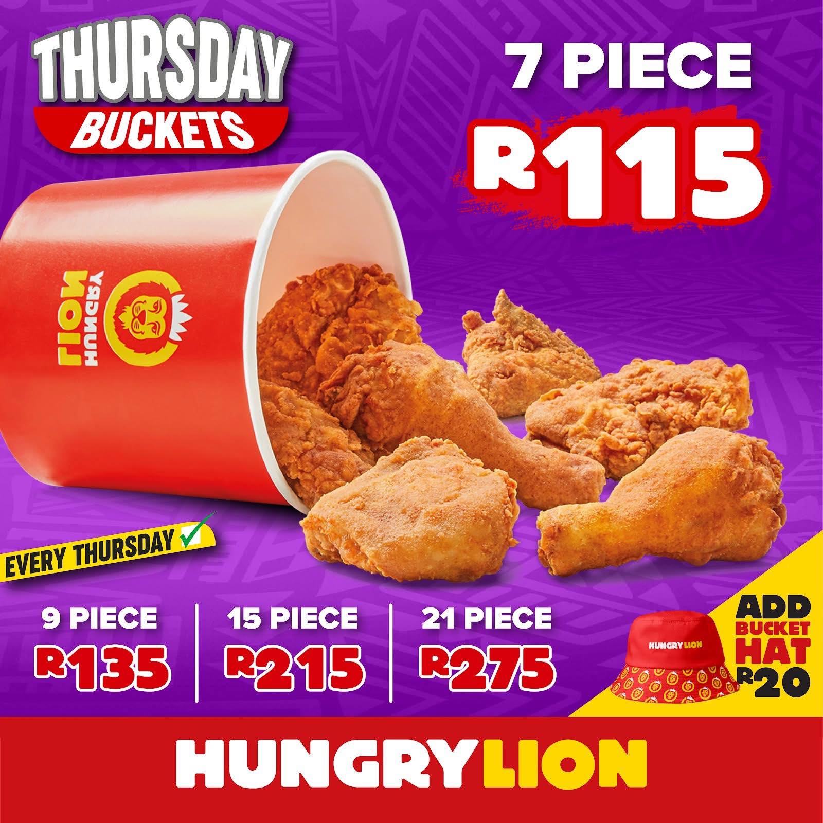 Theku Mall - Enjoy a Thursday Bucket!🍴👑 ️ Add just R20... | Facebook