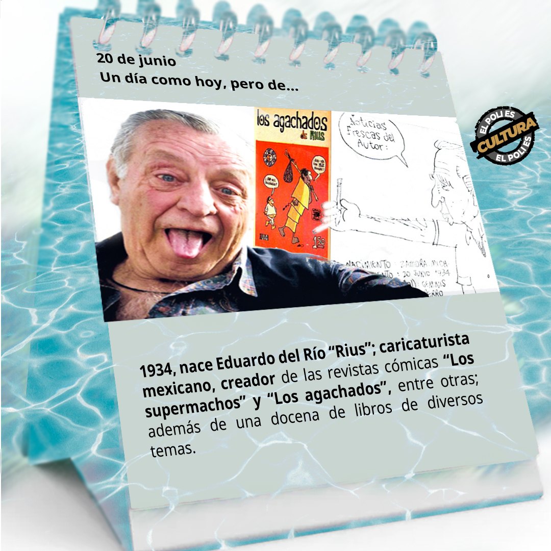 Cultura - #EfemériDDCultural 20 de junio. https://www.ipn.mx/cultura ...