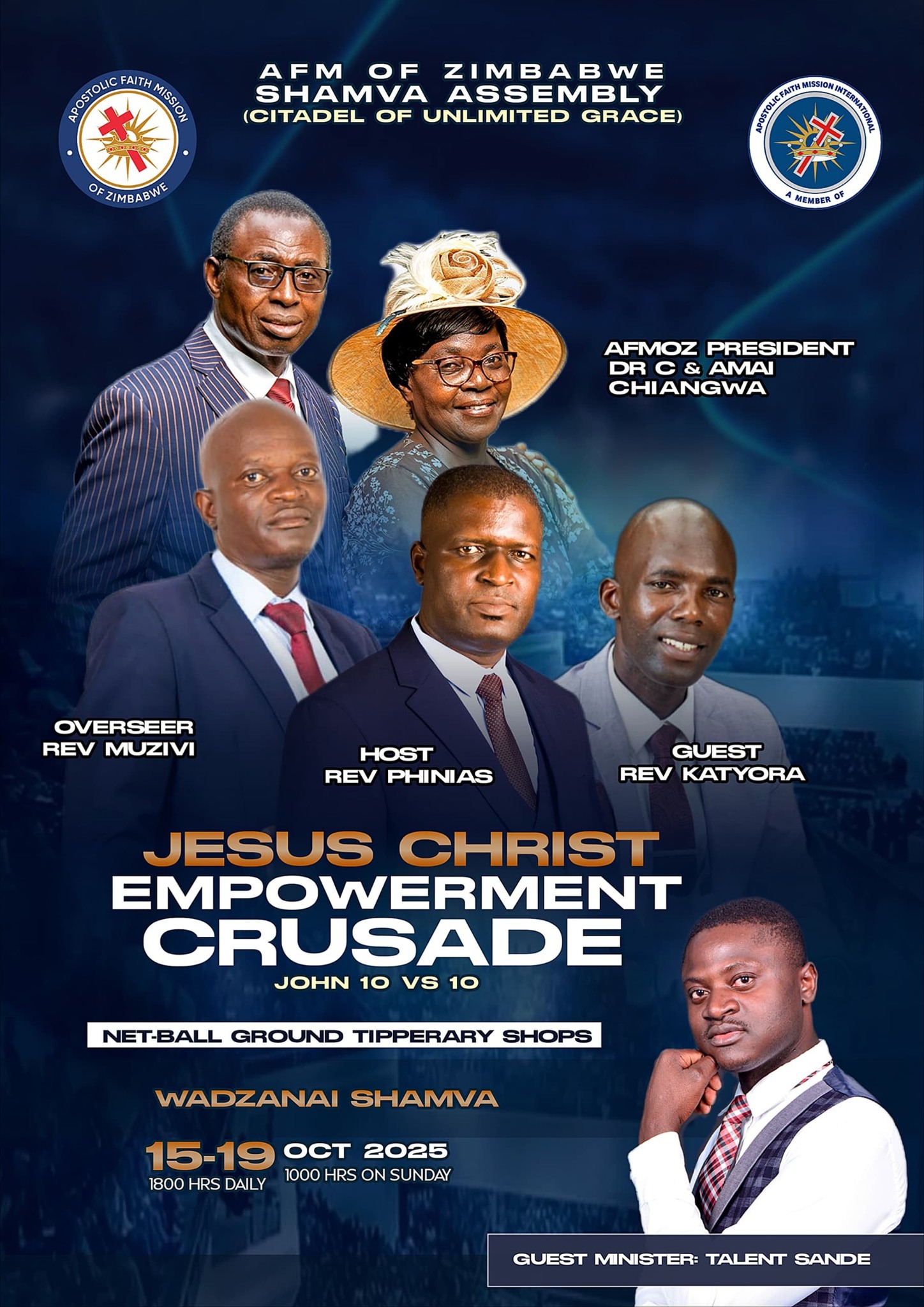 AFM - Shamva welcomes you. Crusade Crusade Crusade | Facebook