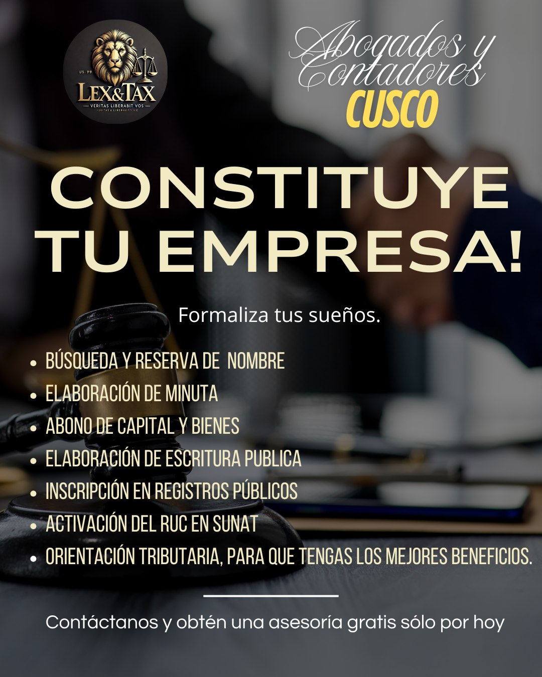 LEX & TAX - Abogados y Contadores Cusco | Cusco