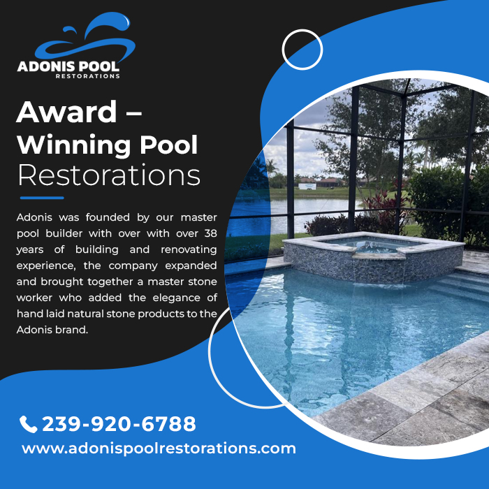 Adonis brand emerged through... - Adonis Pool Restorations | Facebook
