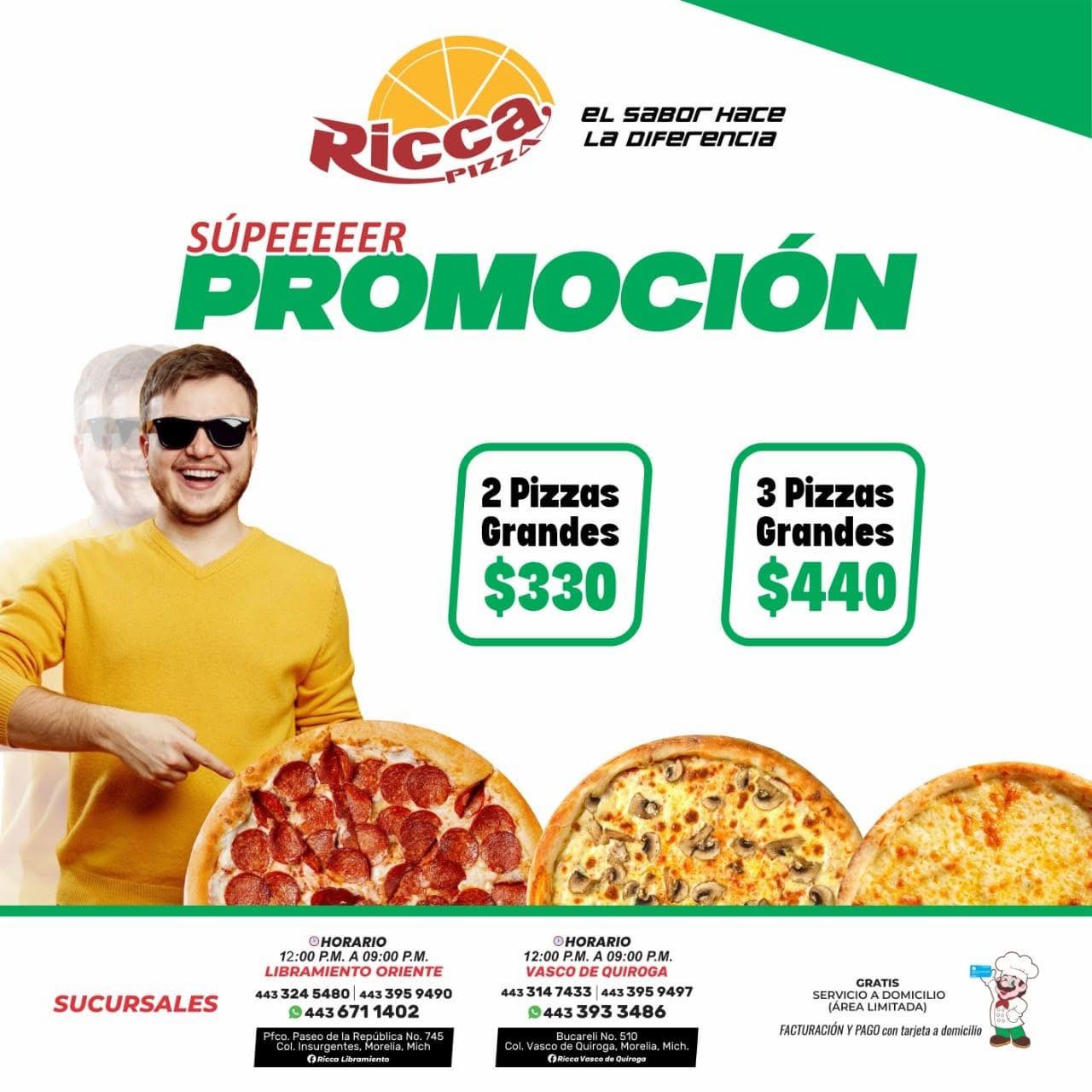 Ricca pizza - Ricca pizza added a new photo.