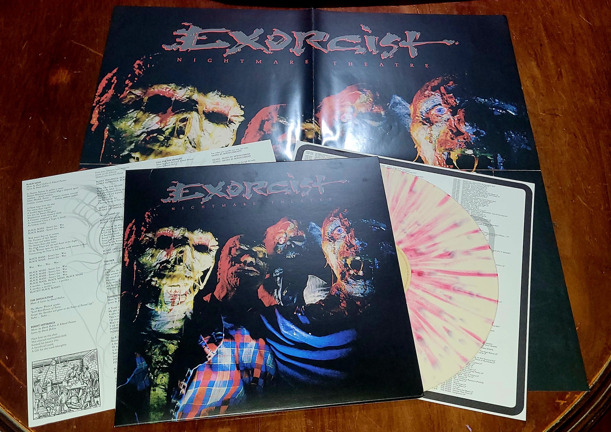Exorcist - Nightmare Theatre Limited Edition, Lp Bone/Red Splatter 