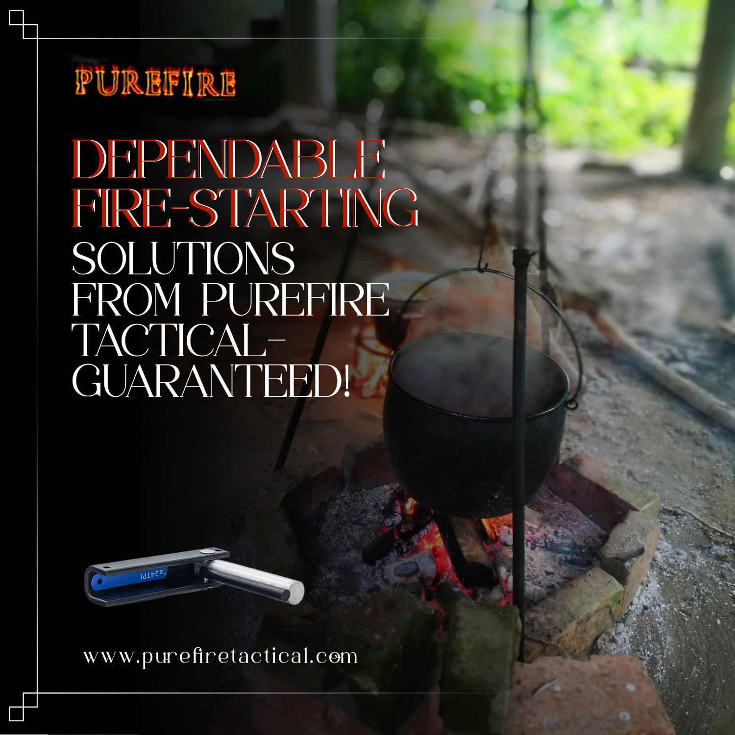 Purefire - Pure Fire Tactical offers premium, handcrafted fire starters ...