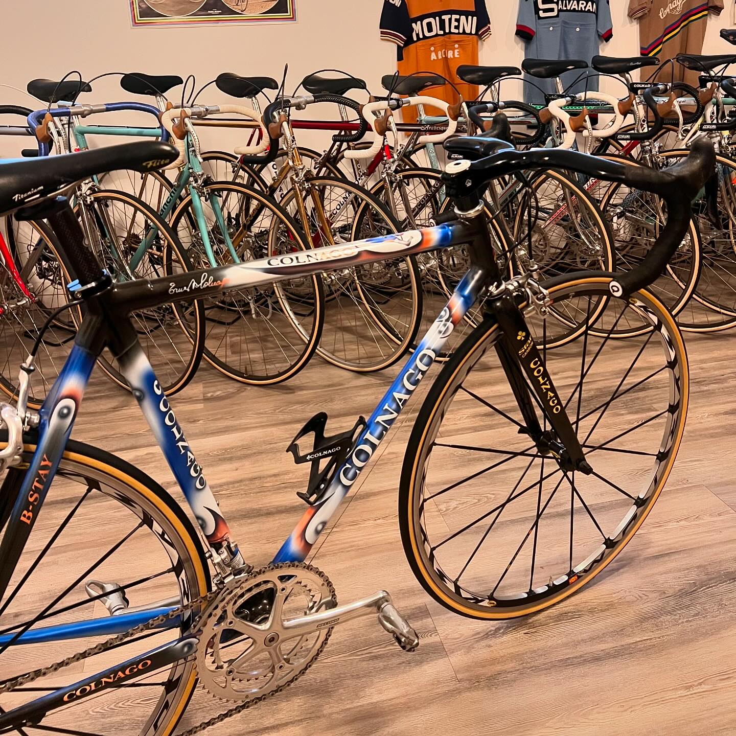 Colnago C40 with 11 speed Dura Ace groupset