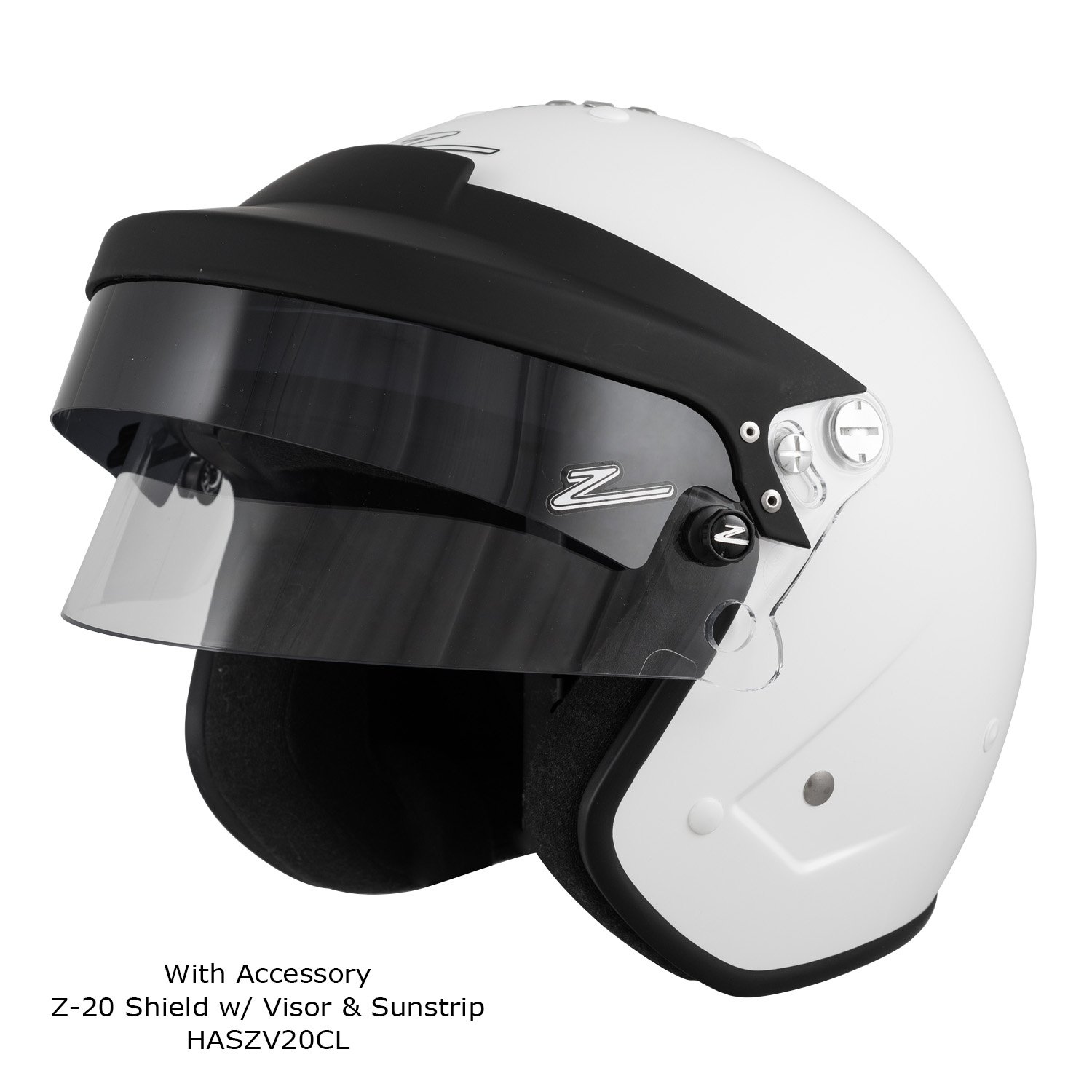 ZAMP RZ-18H SA2020 Snell Rated Open Face Racing Helmet - Gloss Or Matte Finish