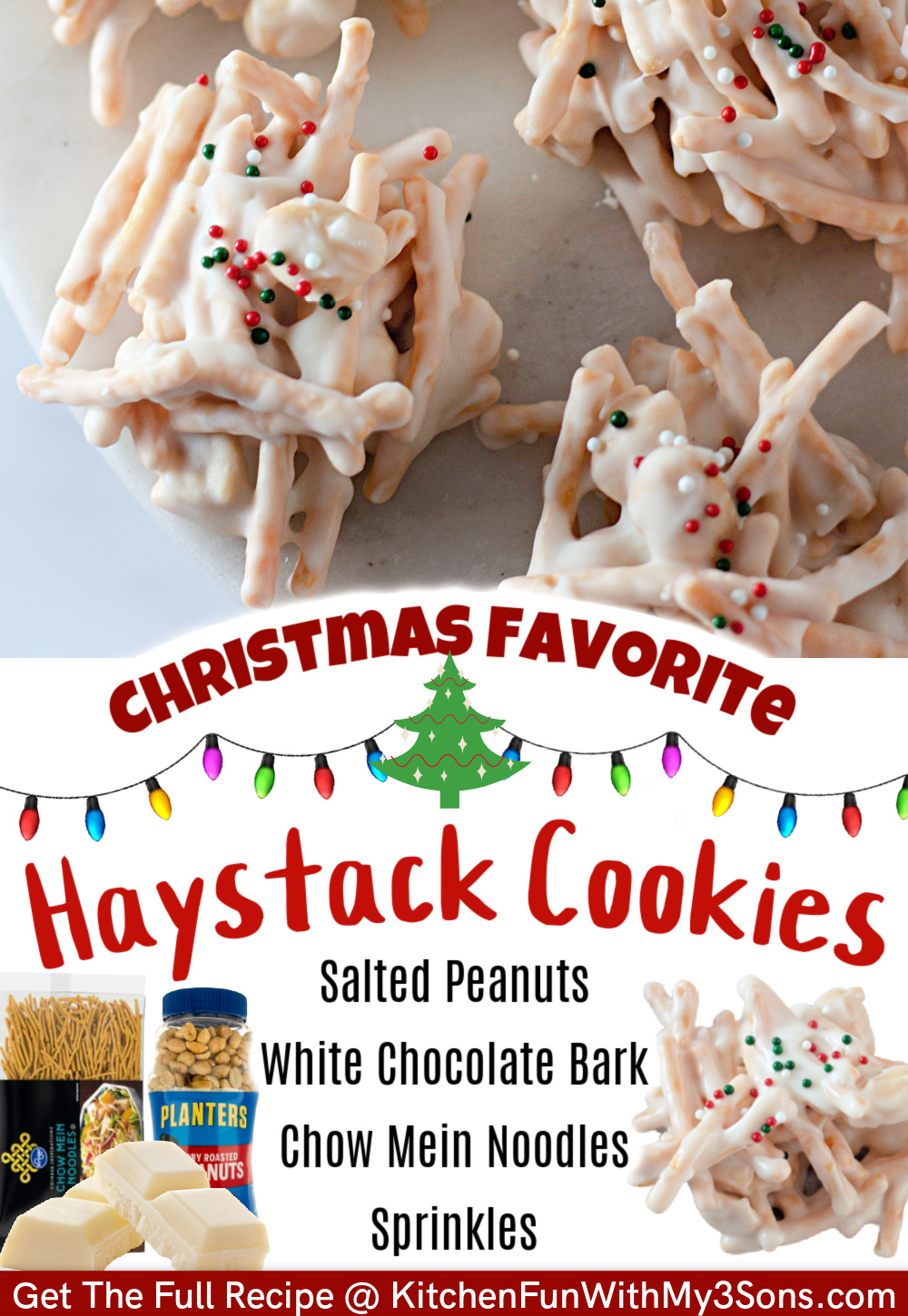 👇Recipe in COMMENTS 👇 HAYSTACK... - Kitchen Crafty Fun