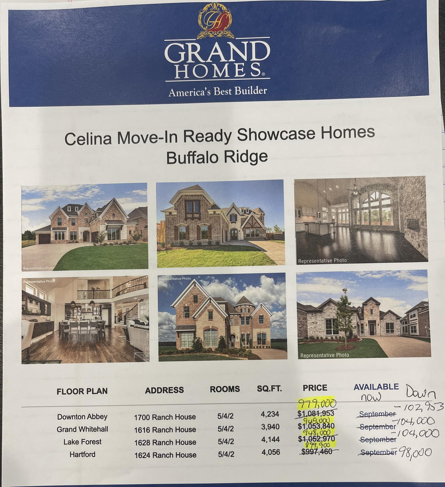Grand Homes Buffalo Ridge Celina | Celina TX