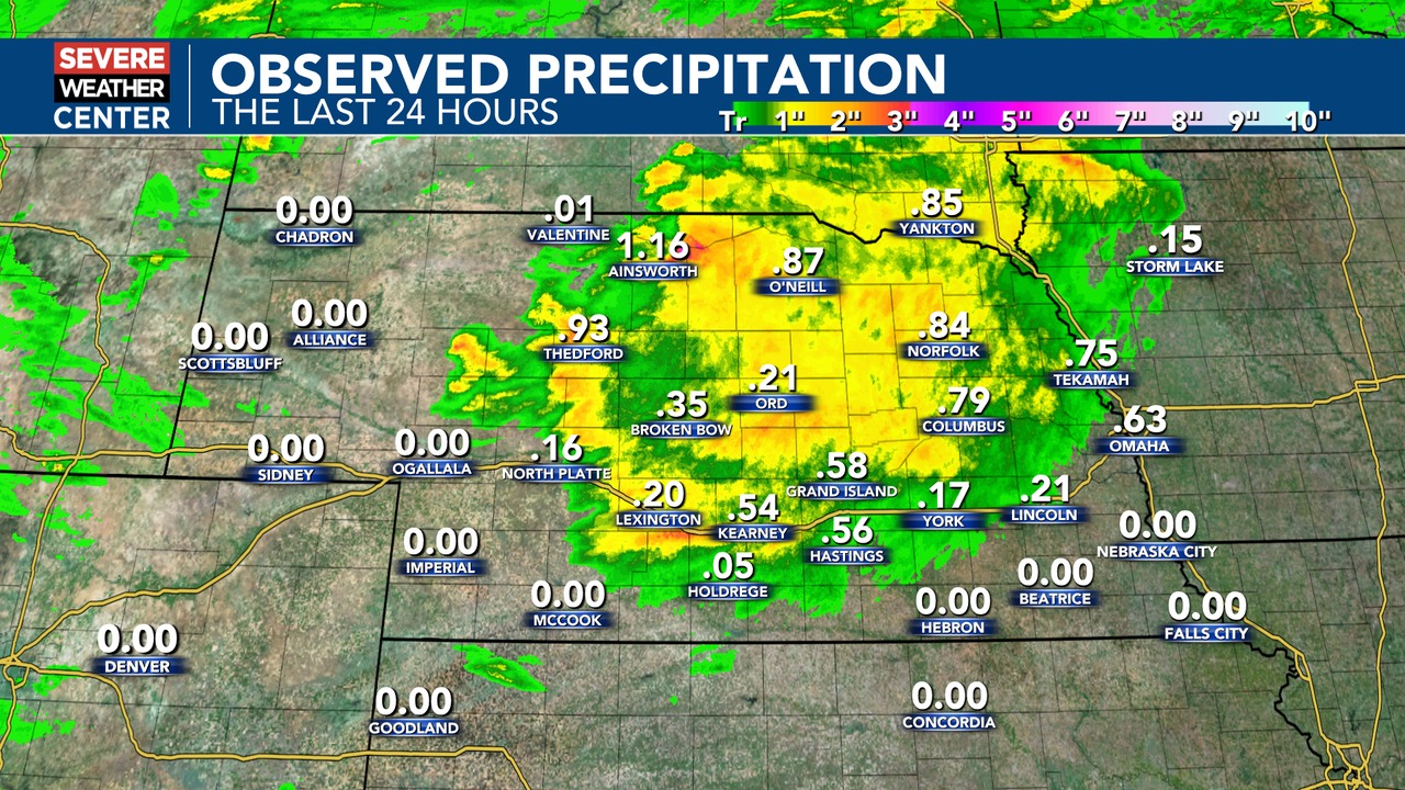 Bill Rentschler - ...here are rain totals from the last 24... | Facebook