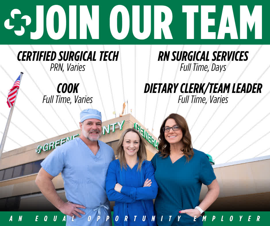 Greene County General Hospital - We are thrilled to welcome board ...