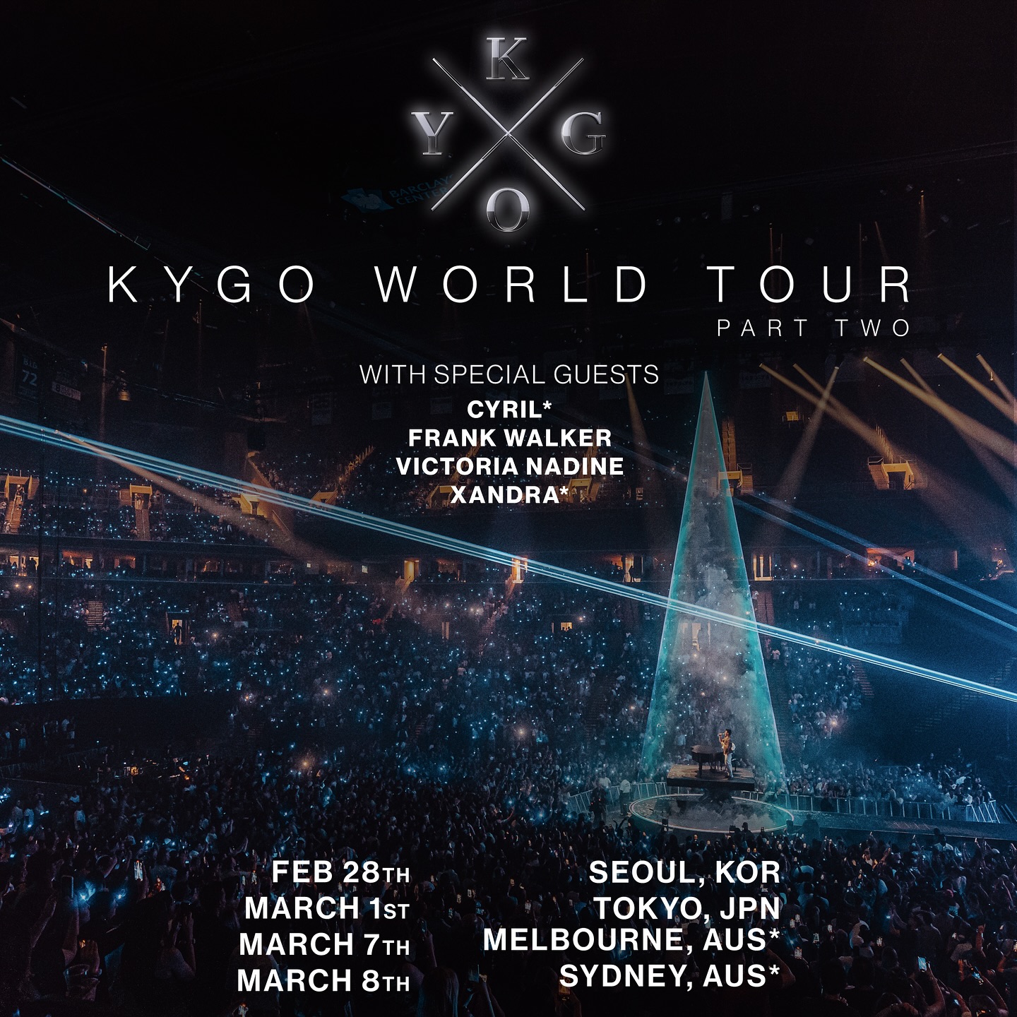 Kygo - Asia and Australia shows on sale now! Can't wait to be back