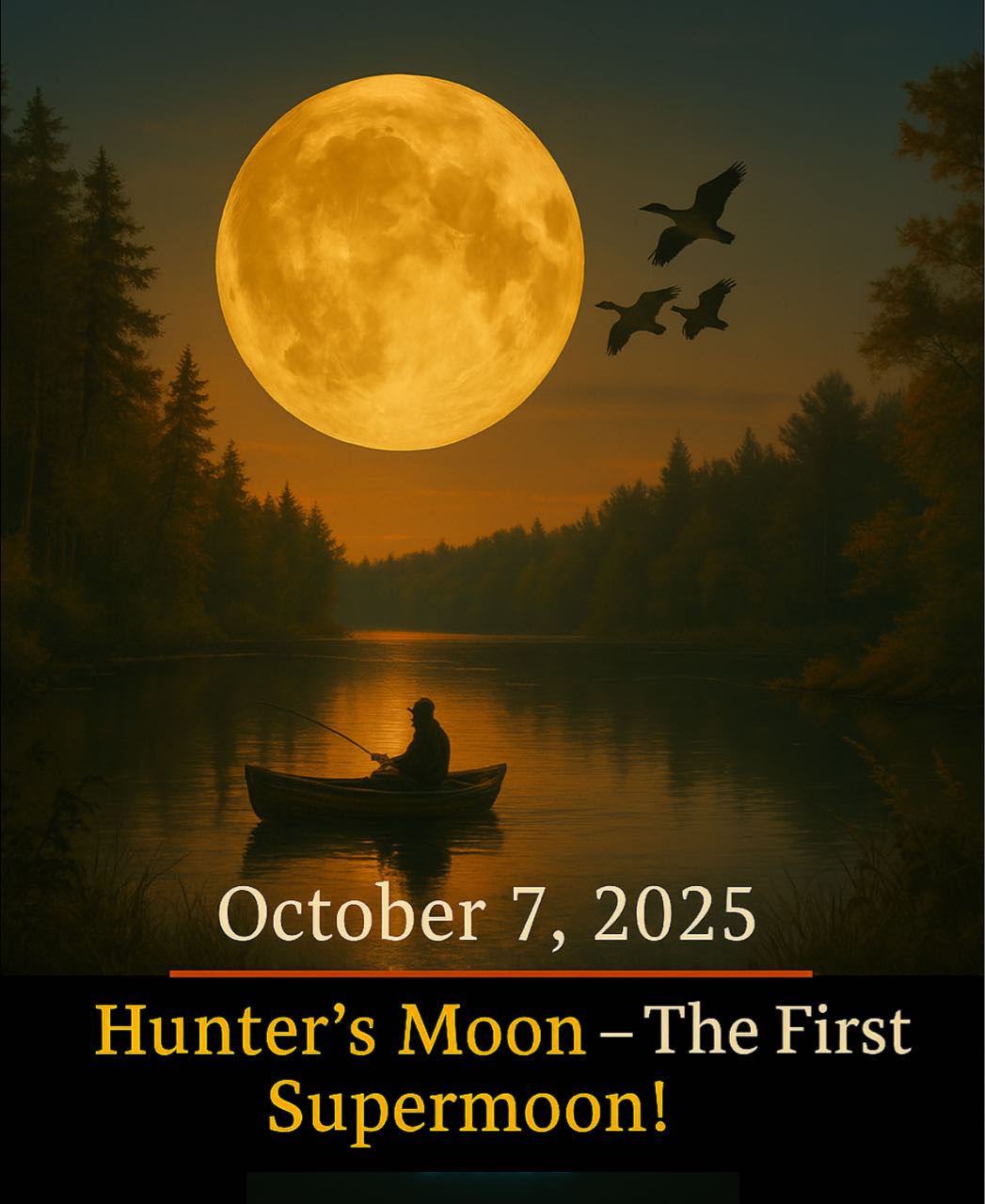 🌕 Hunter’s Moon – October 7,... - The beauty of the earth | Facebook