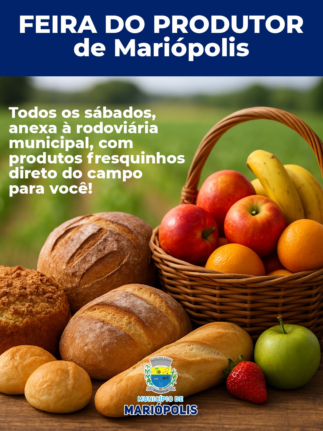 Prefeitura - Mariópolis mais saborosa e acolhedora! Todos os sábados ...