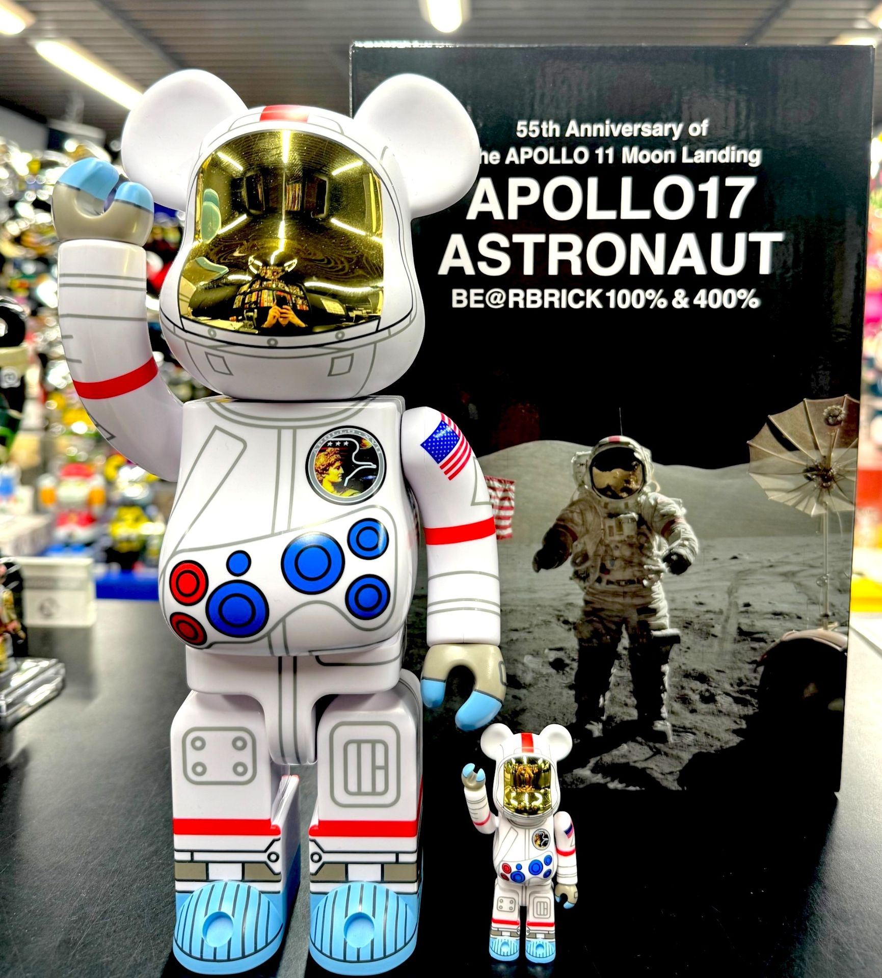 アメリカ限定 400%ベア/未開封ラス1 RJ Spaceman 日本未販売