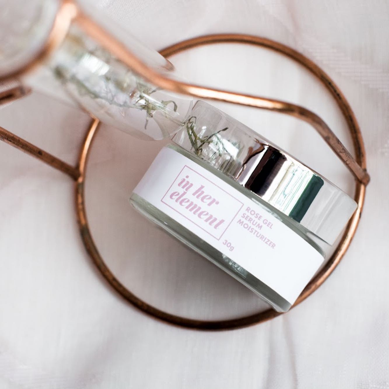 Our Rose Gel Serum Moisturizer... - In Her Element Skincare | Facebook