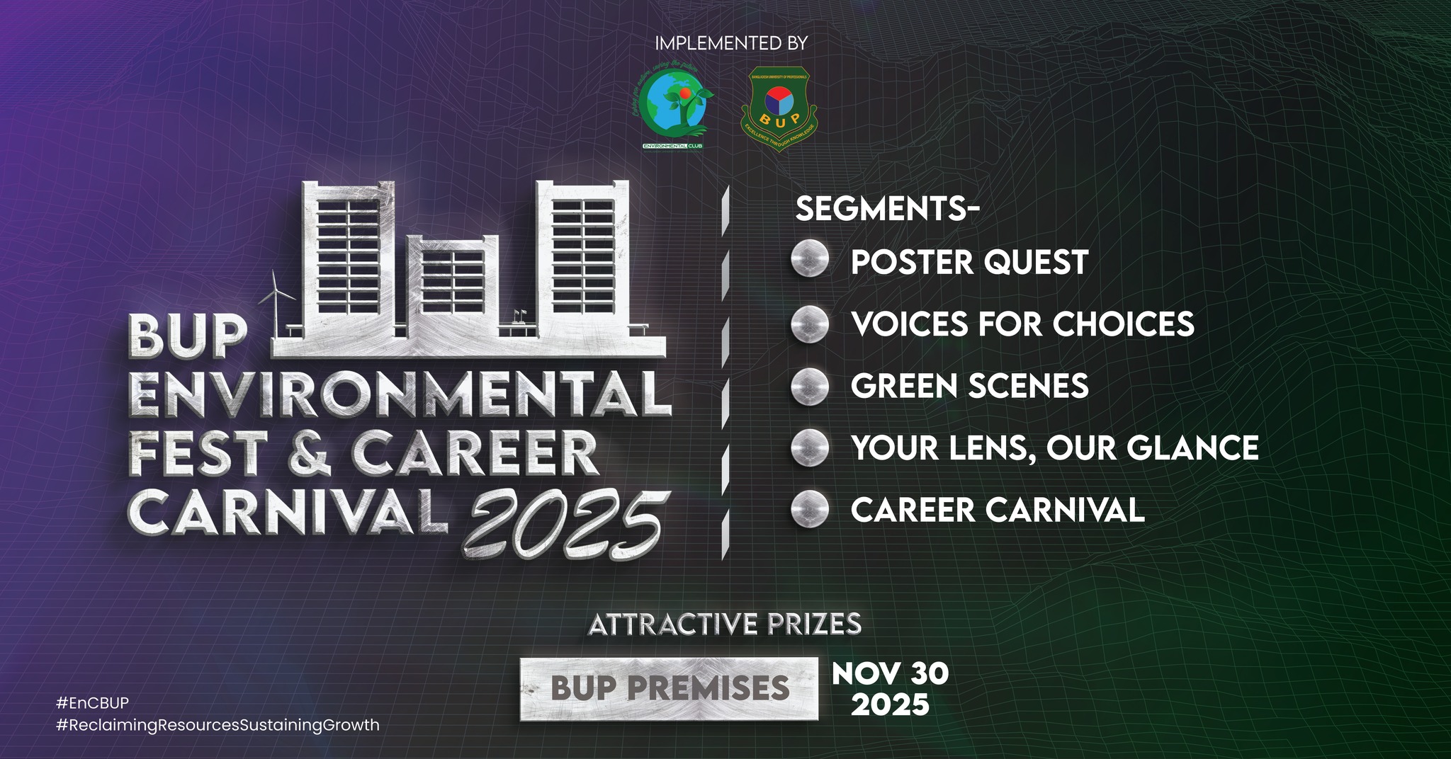 BUP Environmental Fest & Career Carnival 2025