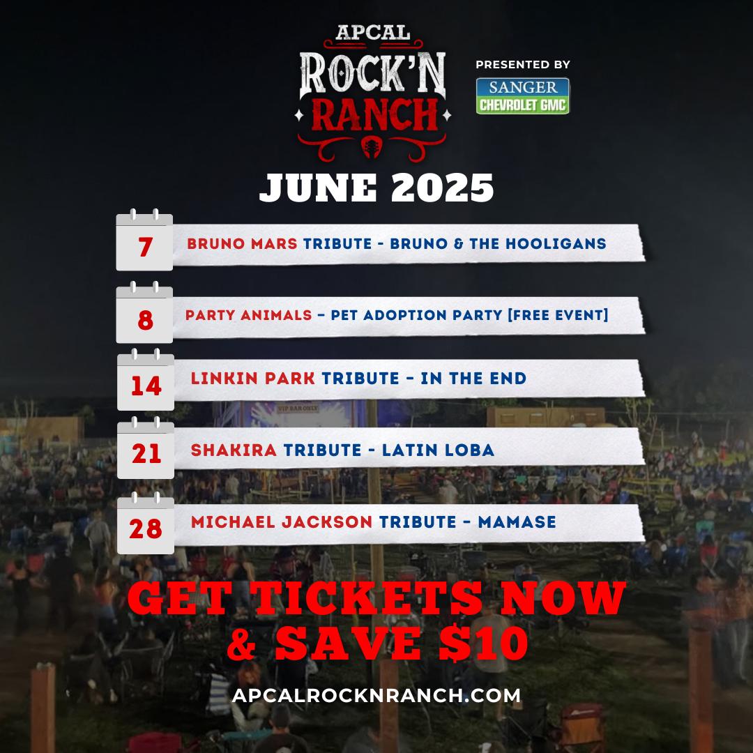 🎶🔥 JUNE is STACKED at ApCal Rock’n... - ApCal Rock'N Ranch | Facebook