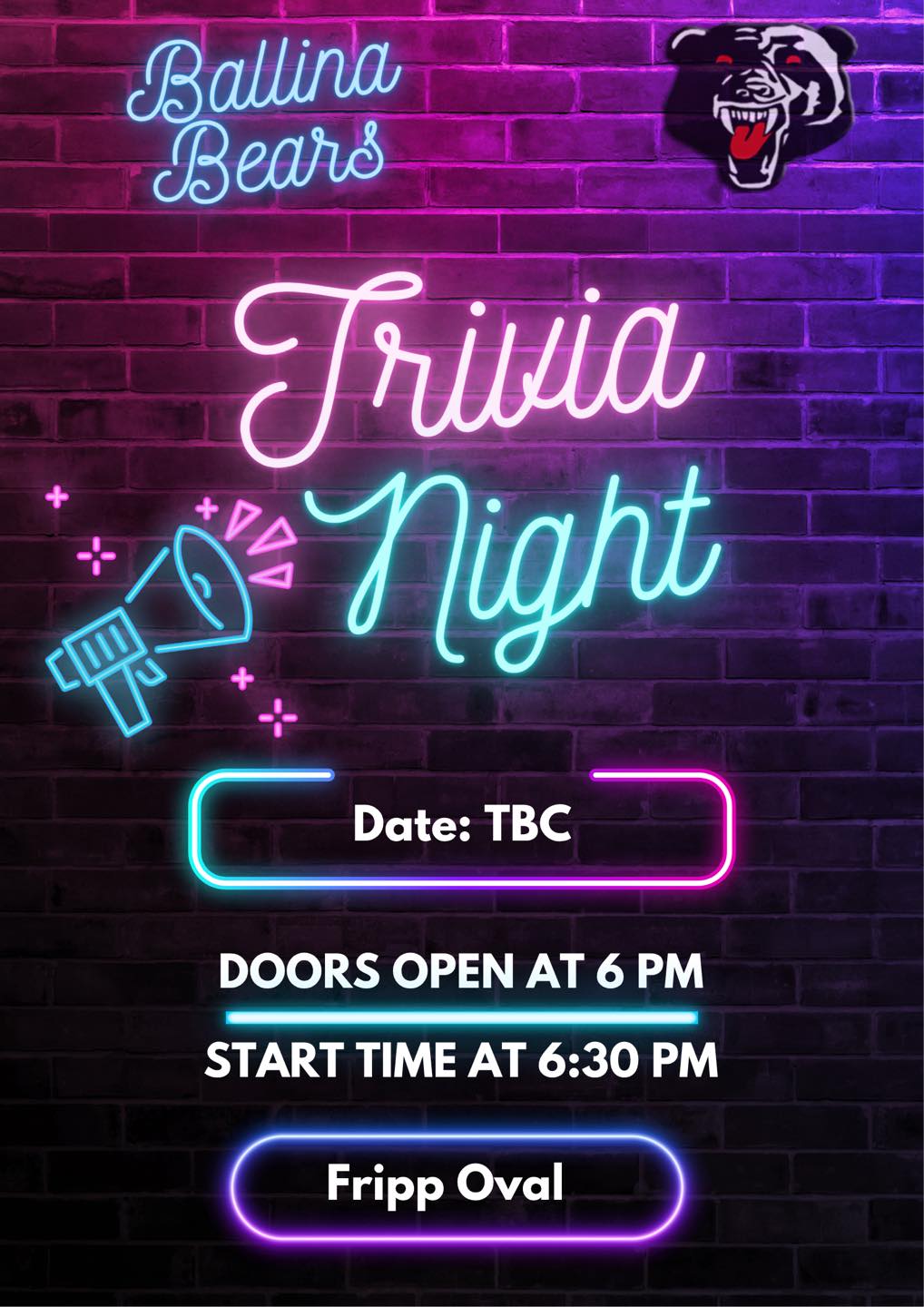 Ballina - 🎉 Trivia Night Coming Soon! 🎉 Get ready for a night of laughs ...
