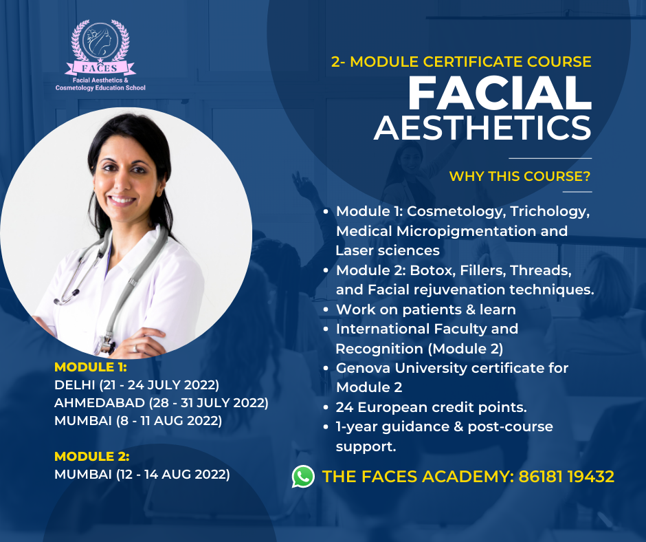 Faces: Facial Aesthetics & Cosmetology Education School | Belgaum