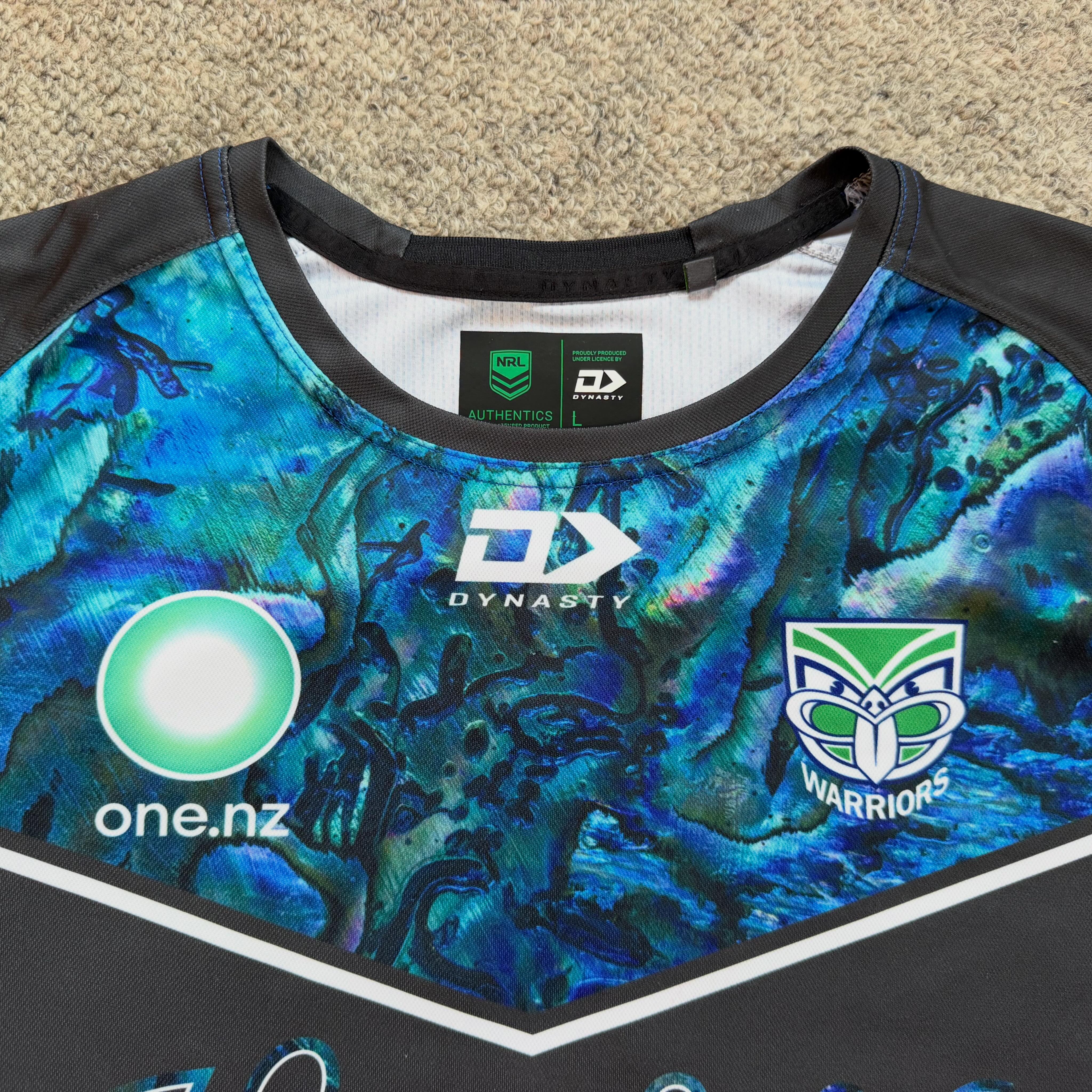 Roger Tuivasa-Sheck 2025 Captains Run jersey Sold to help buy GF
