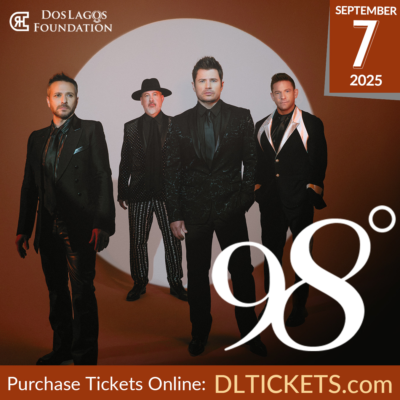 Get ready for an unforgettable night of music as 98 Degrees takes 