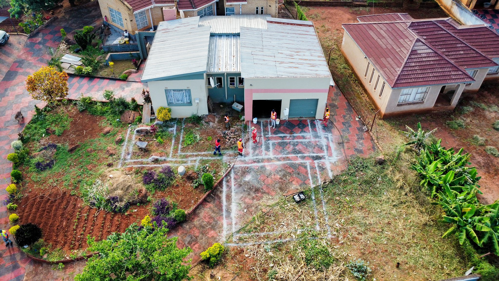 Masm - Day 2 of foundation work Extension of the house in progress at ...