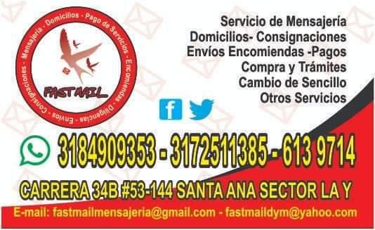 Fast Mail Express Domicilios y Mensajeria Barrancabermeja ...