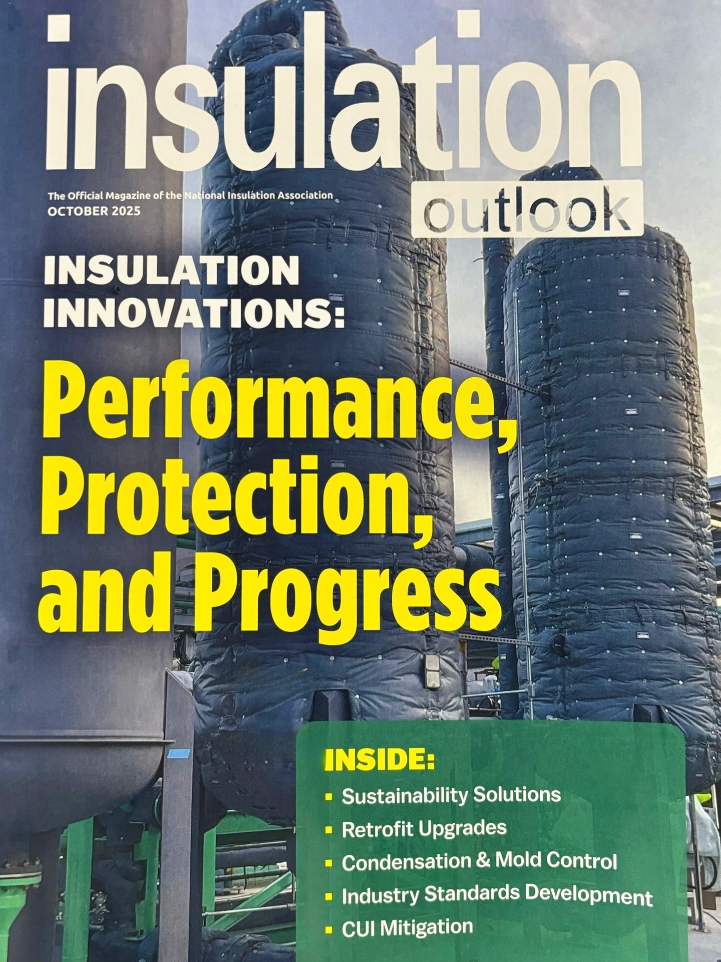 This month’s Insulation Outlook cover... - Fit Tight Covers | Facebook